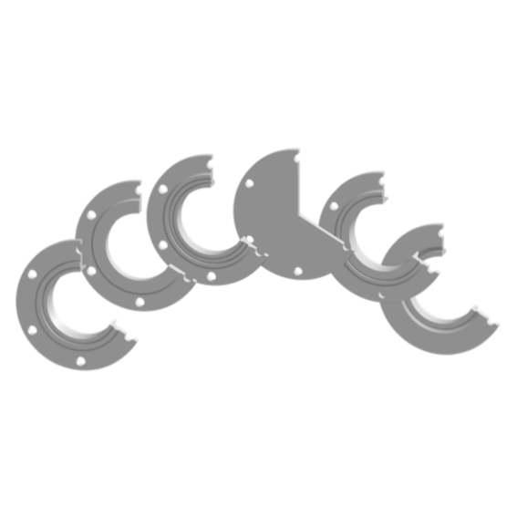 Image of flanges.